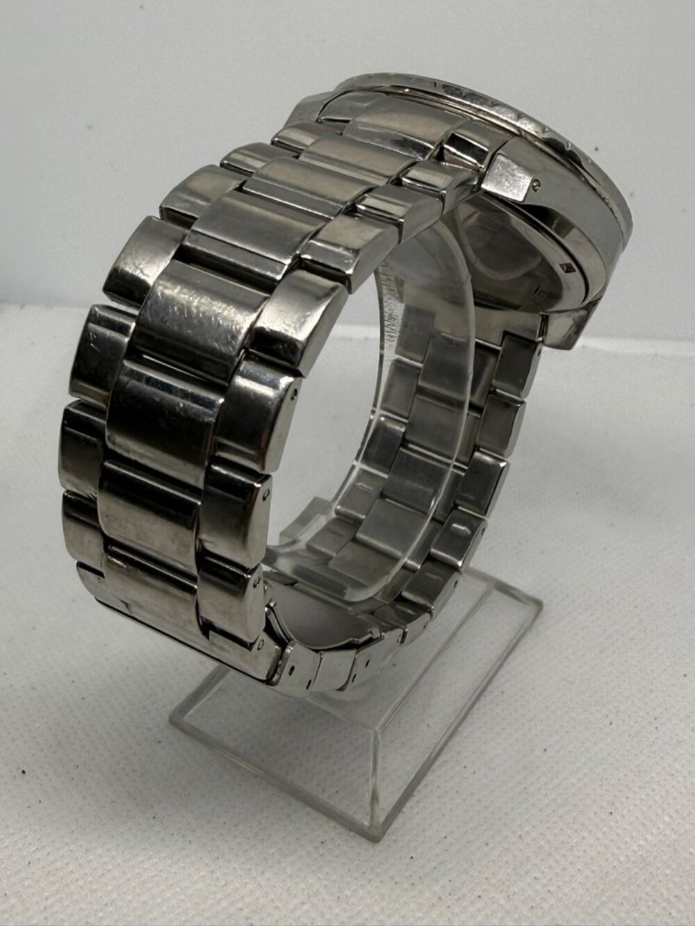 Fossil AM4237 Men's 45mm Stainless Steel Black Dial Analog Date Watch - Picture 6 of 11